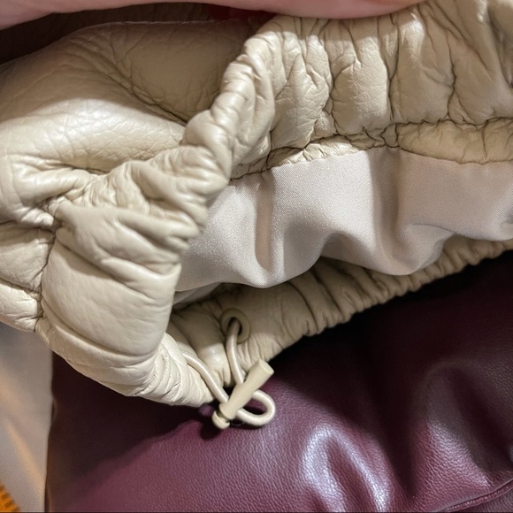 🔥LAST 1🔥NWT Zara Faux Leather Padded Jacket - Picture 13 of 13